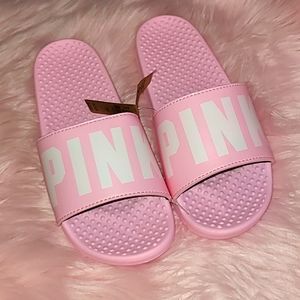Victoria Secret pink slides